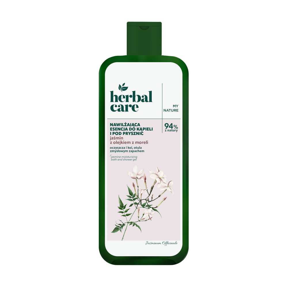 Farmona Herbal Care nawilżająca esencja do kąpieli i pod prysznic Jaśmin z Olejkiem z Moreli 400 ml