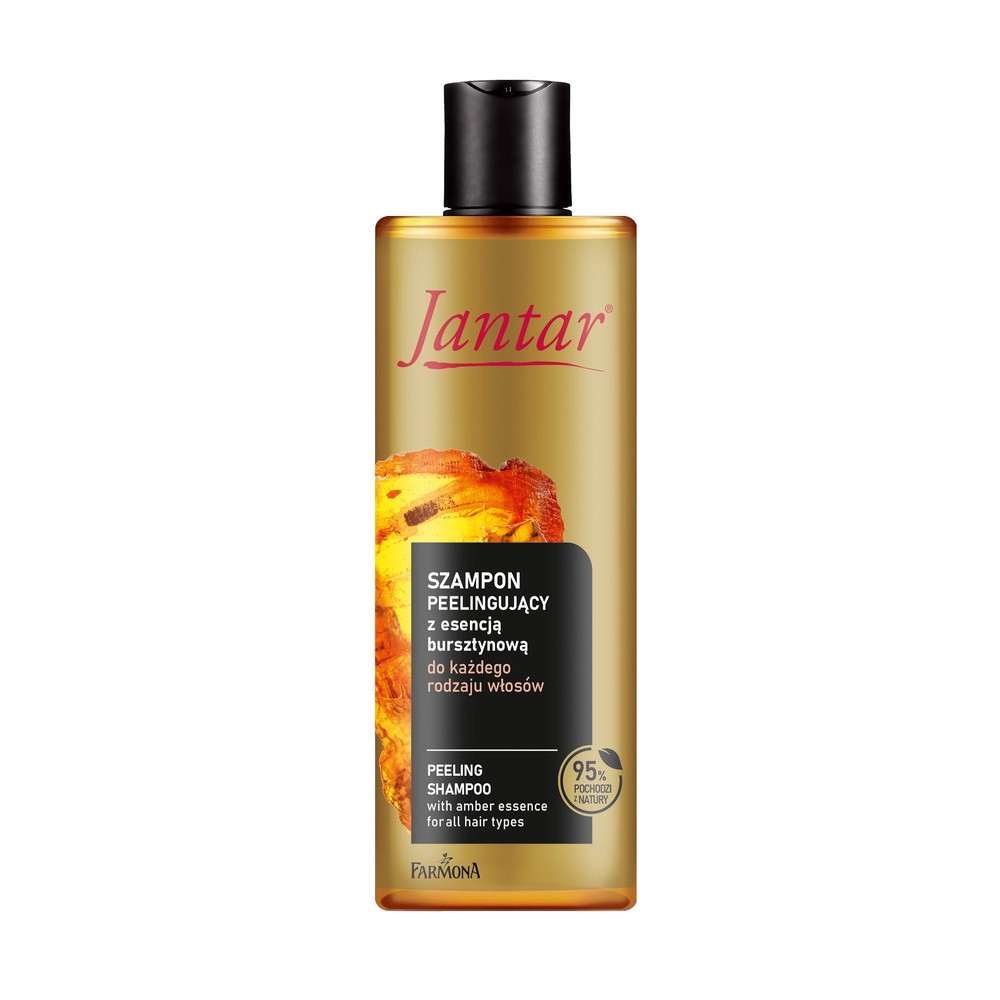 FARMONA Jantar Moc Bursztynu szampon peelingujący z esencją bursztynową 300ml