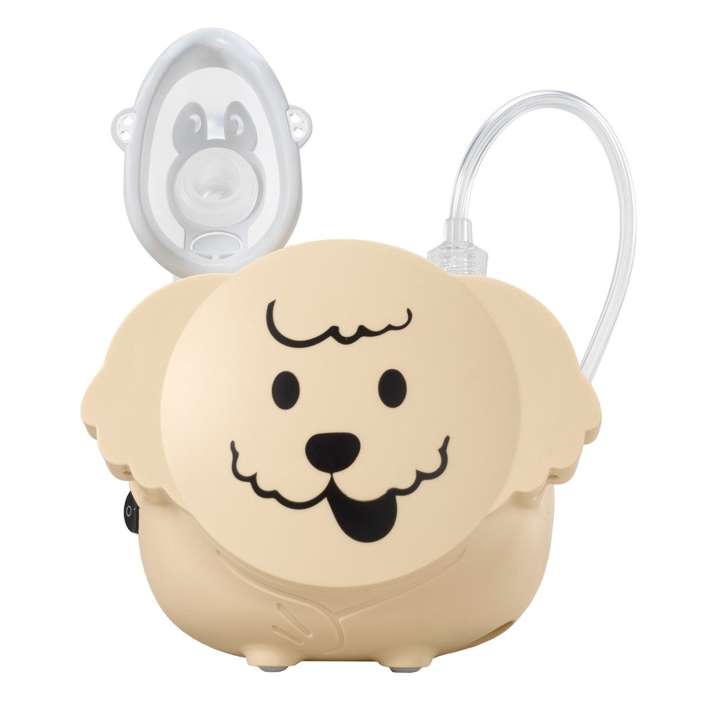 FLAEM Puppy Inhalator dla dzieci w kształcie pieska, certyfikowany