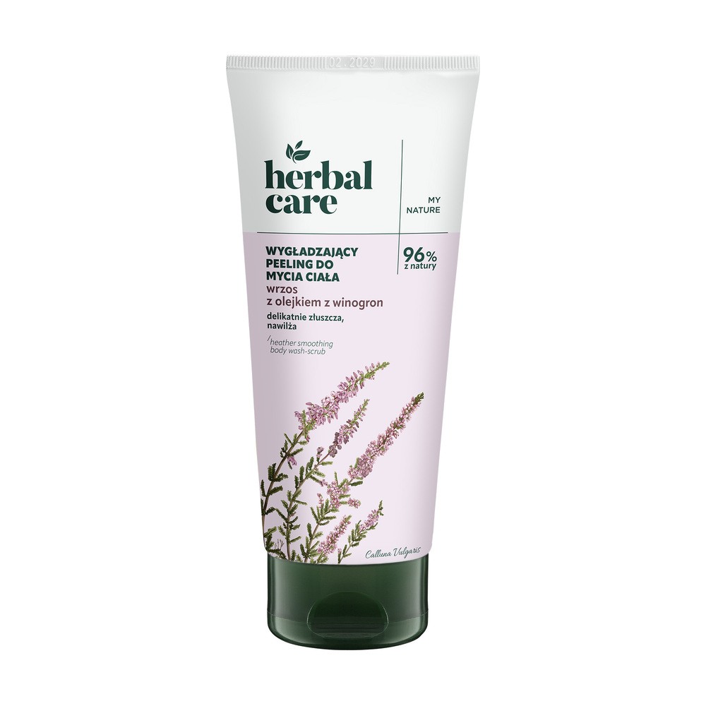 Farmona Herbal Care wygładzający peeling do mycia Wrzos z Olejkiem z Winogron 200 ml