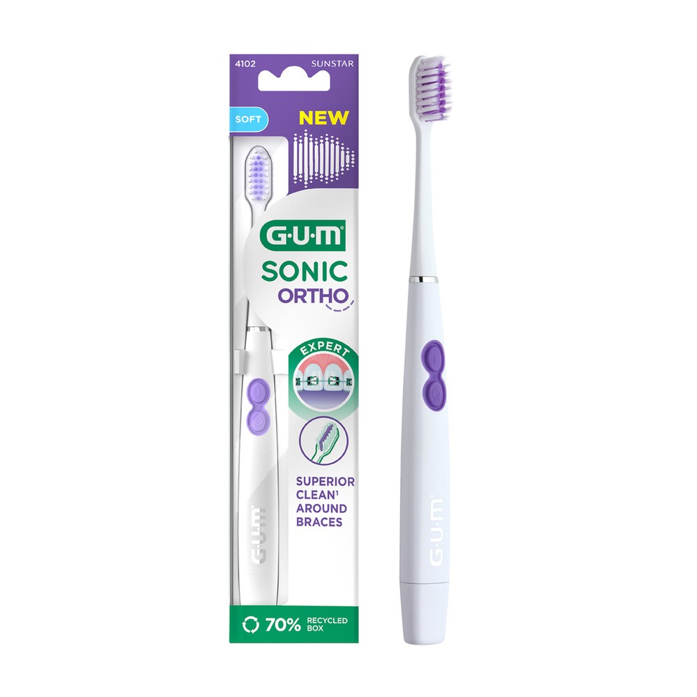 GUM SZCZOTKA SONICZNA SONIC ORTHO 4102