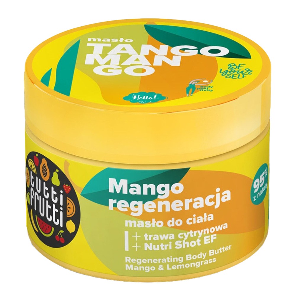 Farmona Tutti Frutti regenerujące masło do ciała Mango i Trawa Cytrynowa + Nutri Shot EF 200ml