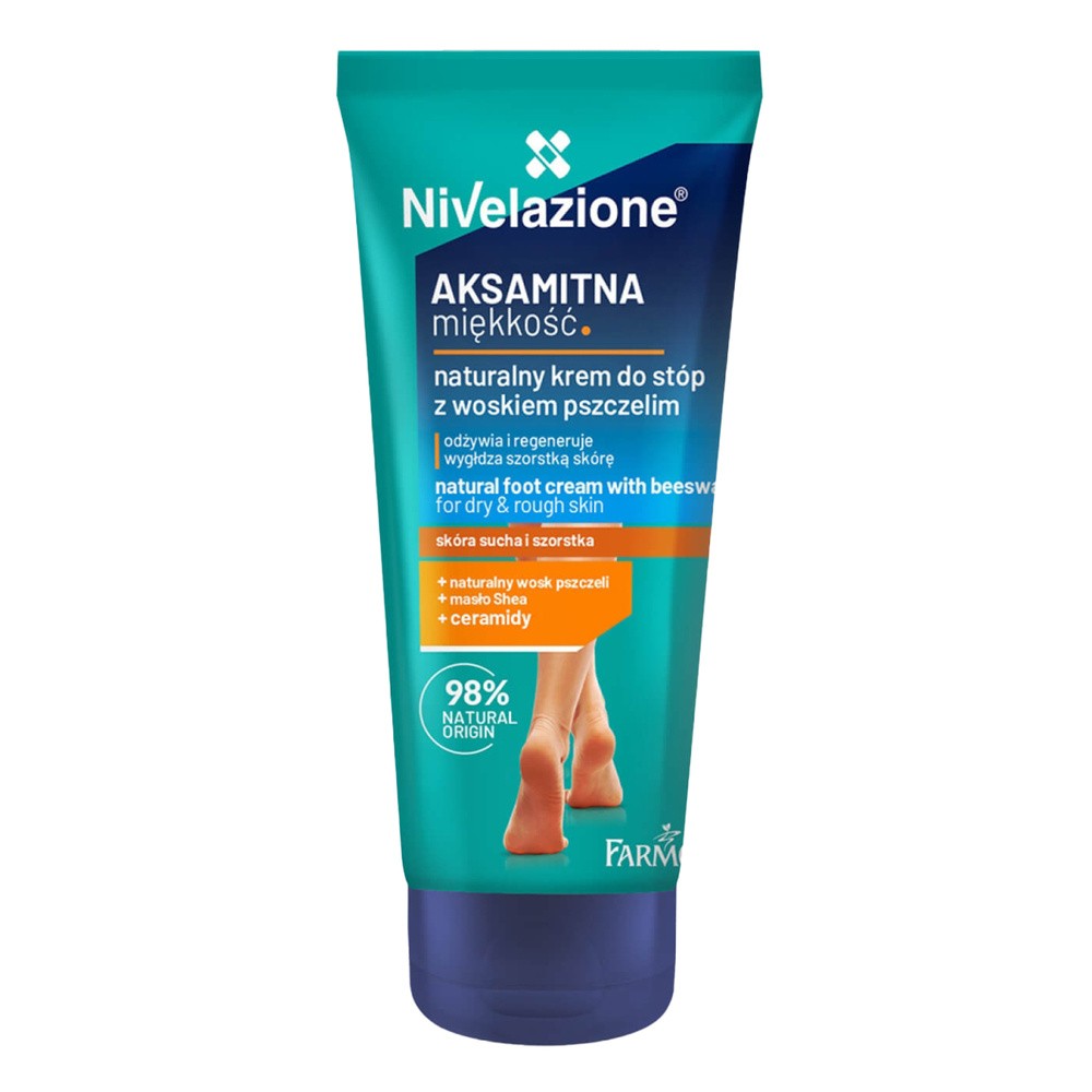 FARMONA NIVELAZIONE Naturalny krem do stóp z woskiem pszczelim, 75ml