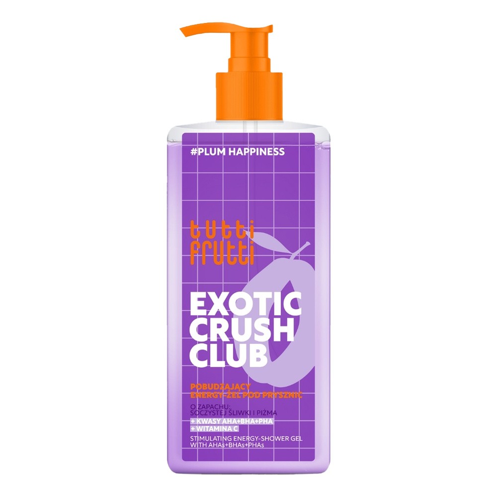 Farmona Tutti Frutti Exotic Crush Club Pobudzający Energy-Żel pod Prysznic 400ml