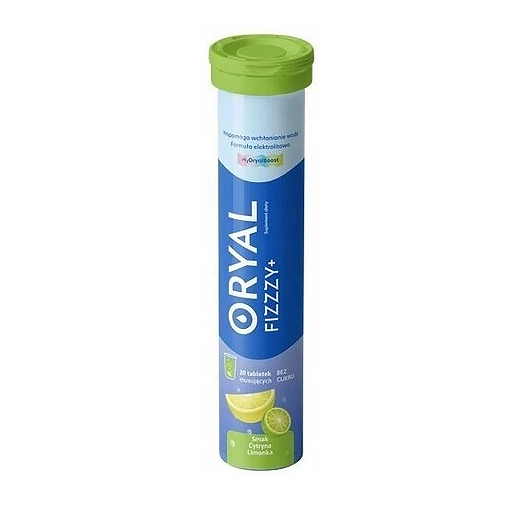 Oryal Fizzzy+, 20 tabl. musujących