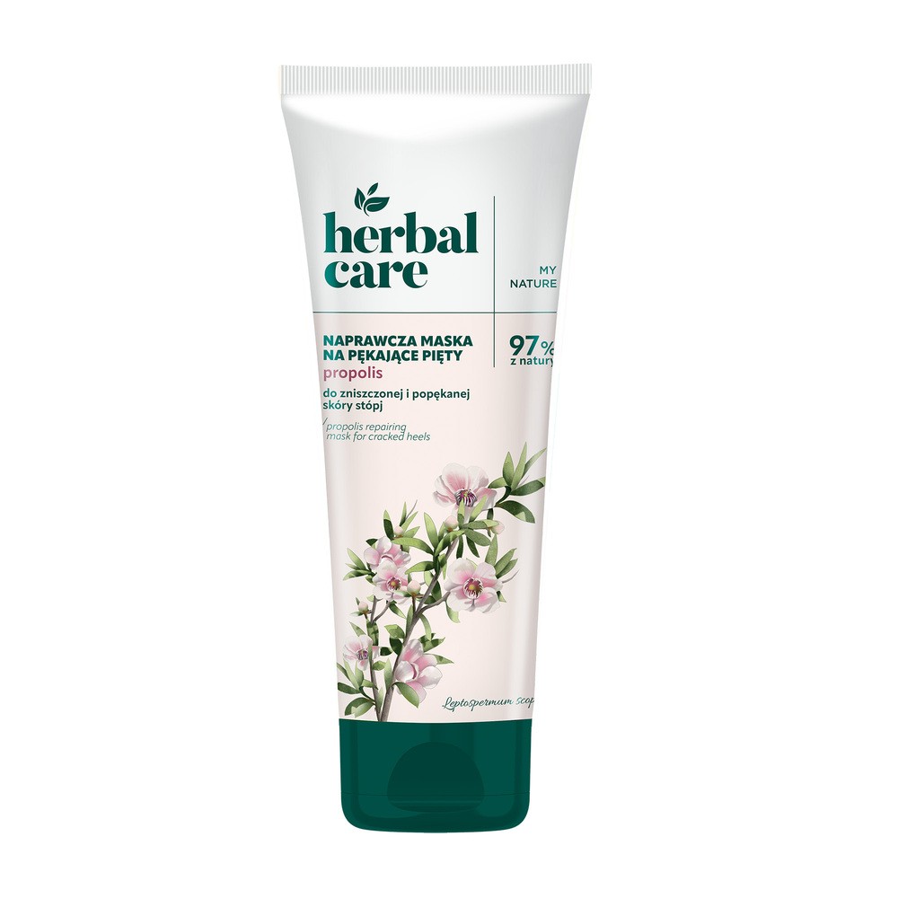 Farmona Herbal Care naprawcza maska na pękające pięty Propolis 100 ml