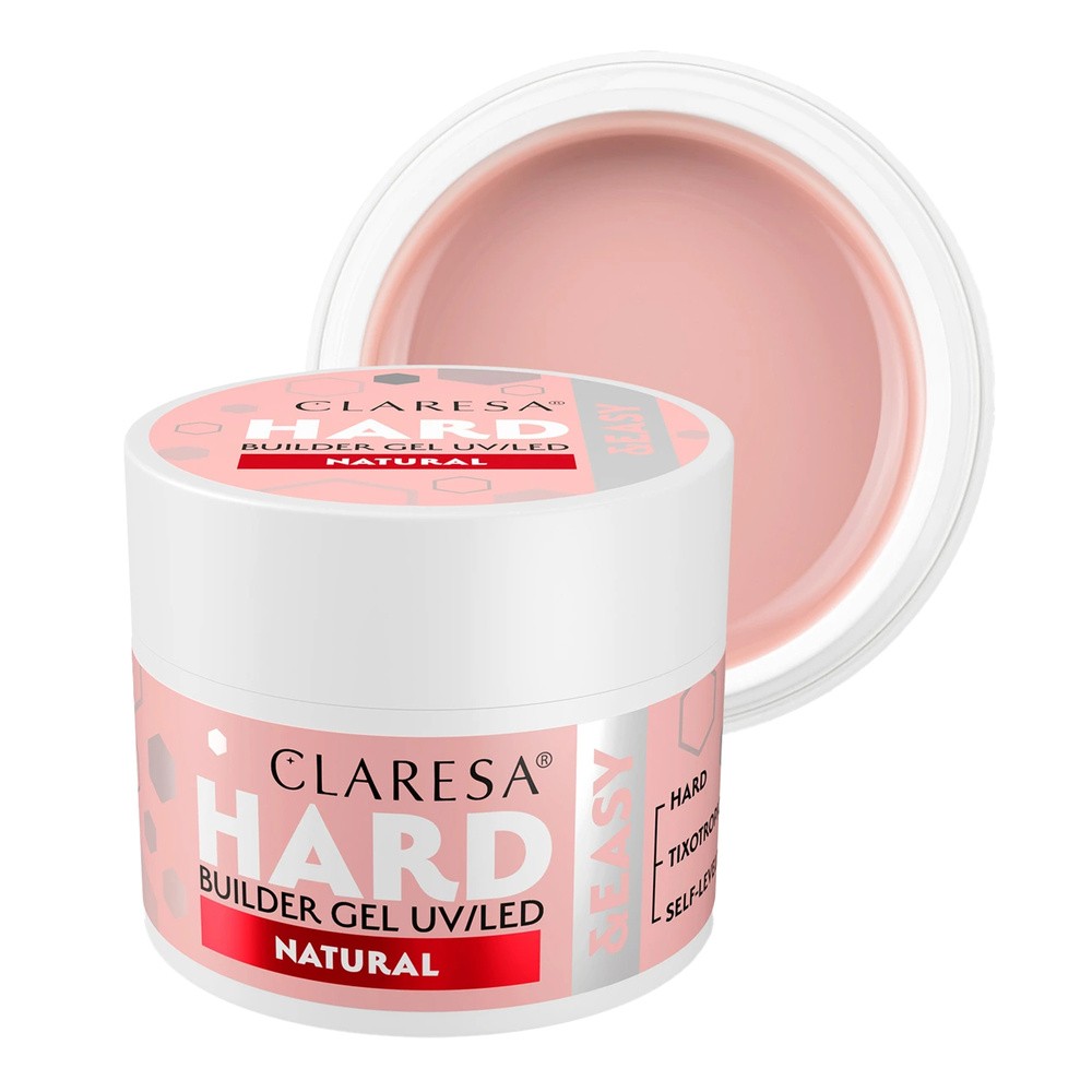 Claresa Hard & Easy żel budujący Natural 45 g