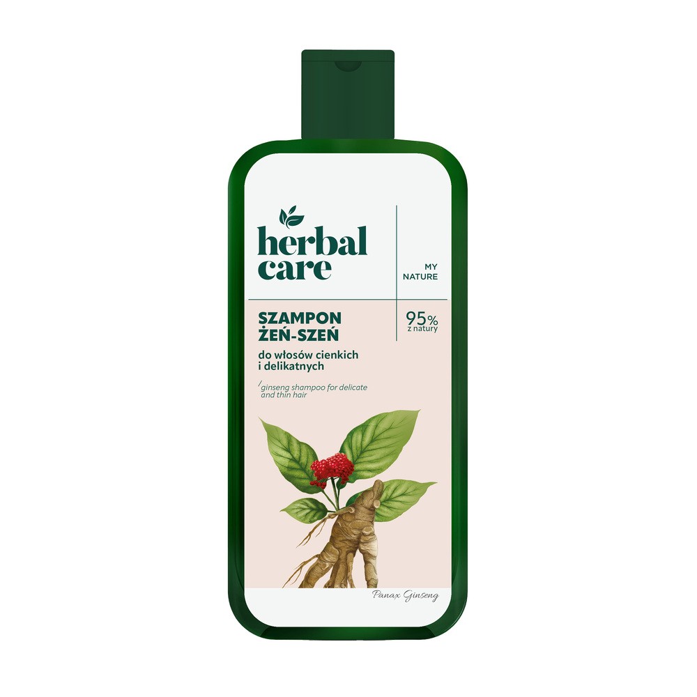 Herbal Care Szampon do włosów cienkich i delikatnych Żeń-Szeń 330 ml