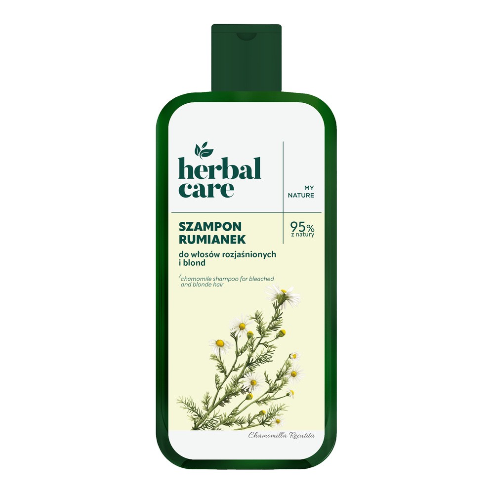 Herbal Care Szampon Do Włosów Rumianek 330ml Proteiny pszenicy Regeneracja