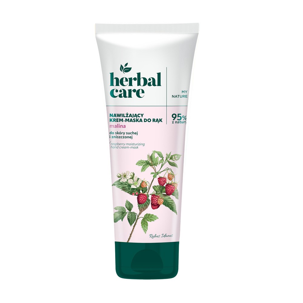 Farmona Herbal Care nawilżający krem-maska do rąk Malina 100 ml