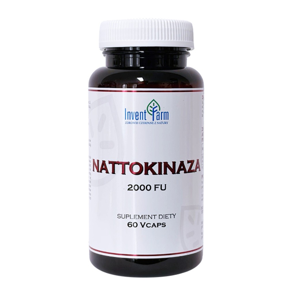 Nattokinaza 2000 FU, kapsułki, 60 sztuk