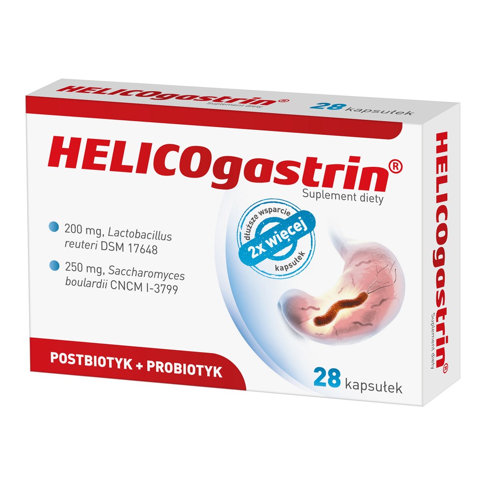 HELICOgastrin, kapsułki, 28 szt.