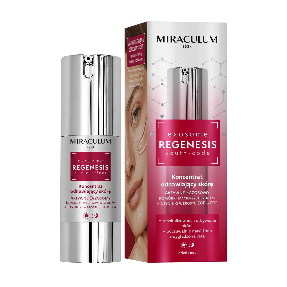 Miraculum Exosome Regenesis, koncentrat odnawiający skórę, 30 ml