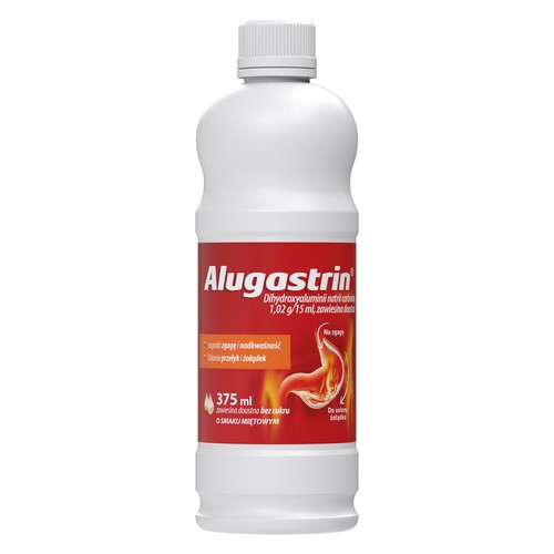 Alugastrin Zawiesina doustna, 375 ml - lek na zgagę