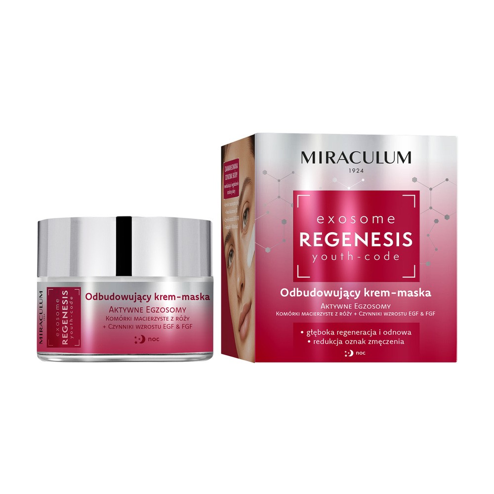 Miraculum Exosome Regenesis, odbudowujący krem-maska na noc, 50 ml