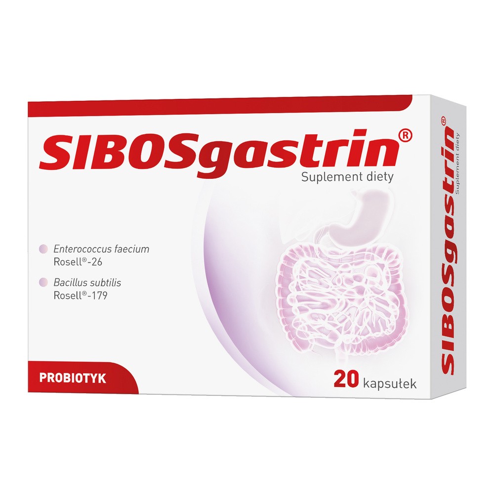 SIBOSgastrin, 20 kapsułek