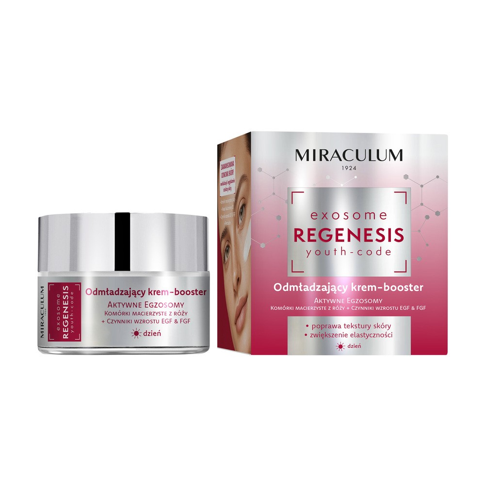 MIRACULUM Exosome Regenesis Youth-Code Odmładzający krem-booster na dzień 50 ml