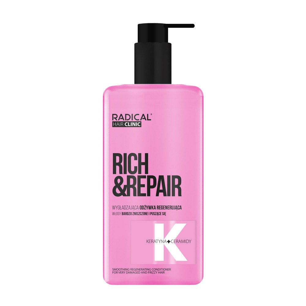 Farmona Radical Hair Clinic Rich & Repair wygładzająca odżywka regenerująca 260 ml