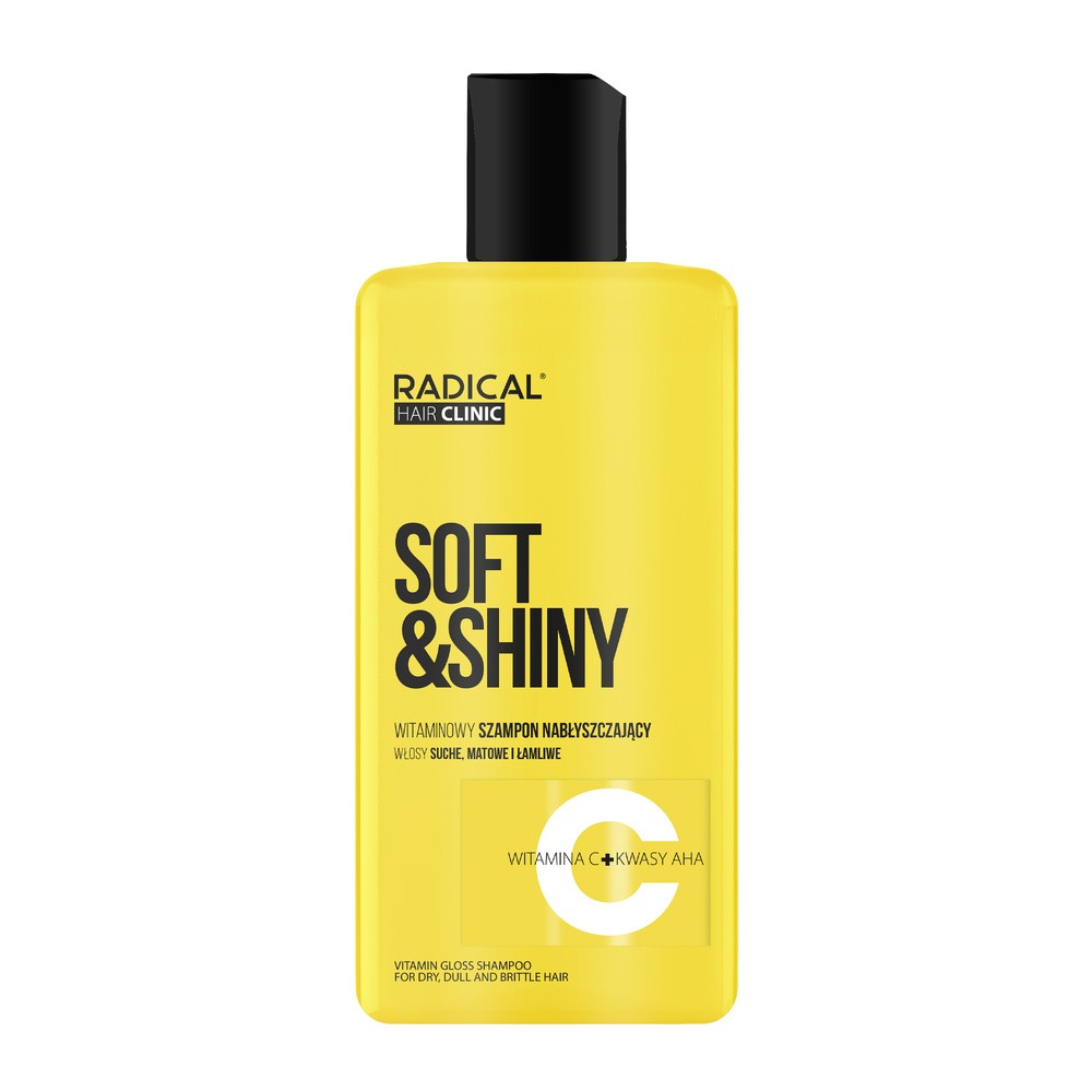 Farmona Radical Hair Clinic Soft & Shiny witaminowy szampon nabłyszczający 300 ml