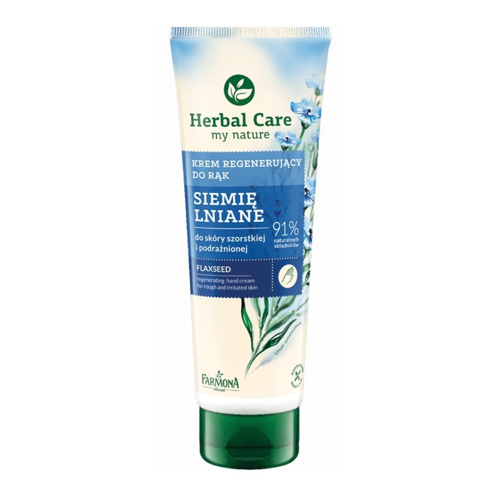 Herbal Care krem odżywczy do rąk Siemię Lniane 100ml