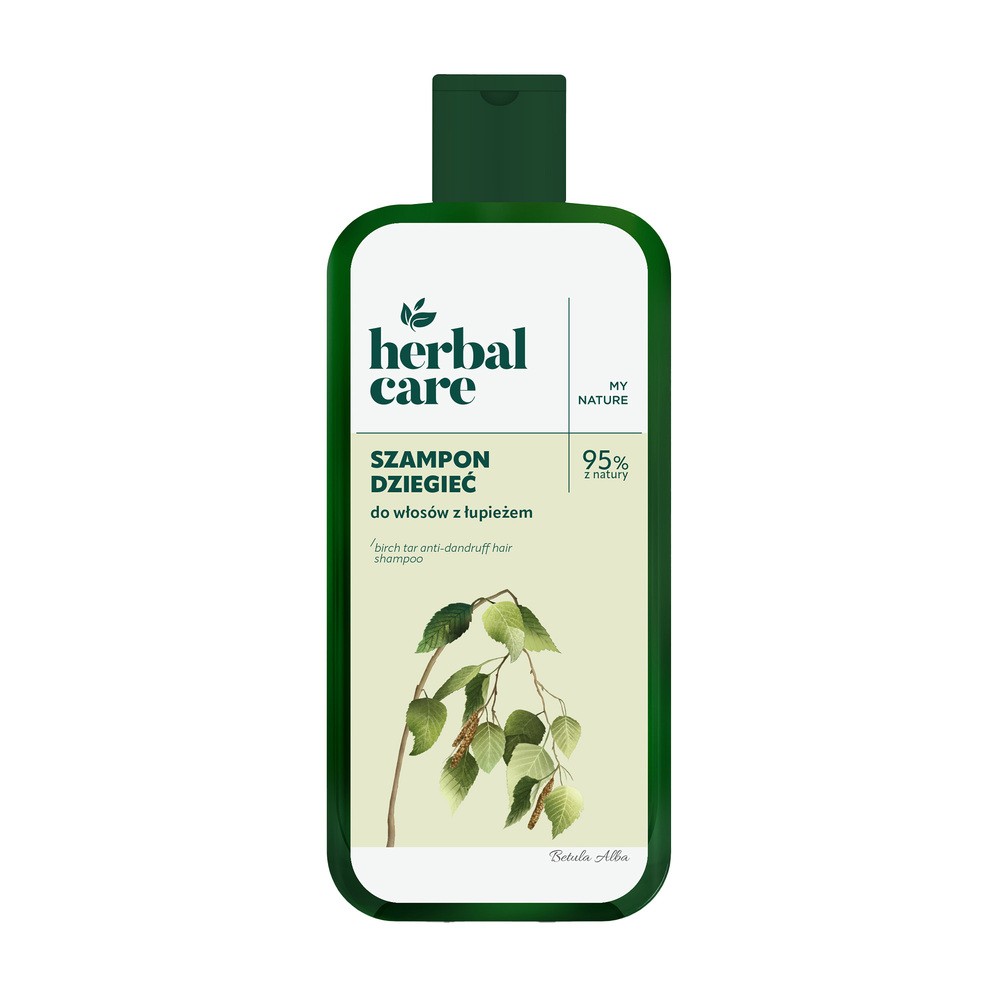 Herbal Care Szampon do włosów z łupieżem Dziegieć 330 ml