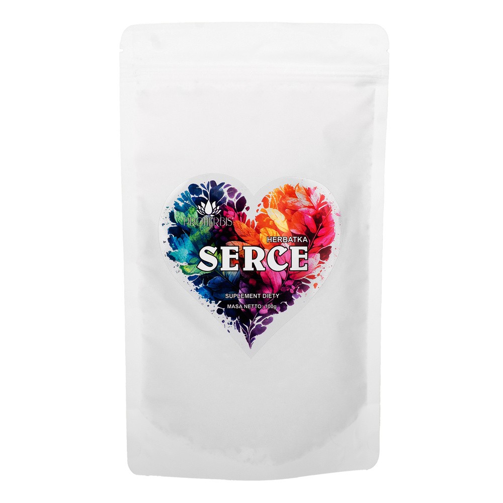 Herbatka ziołowa SERCE 100g – głóg, hibiskus, kasztanowiec, borówka