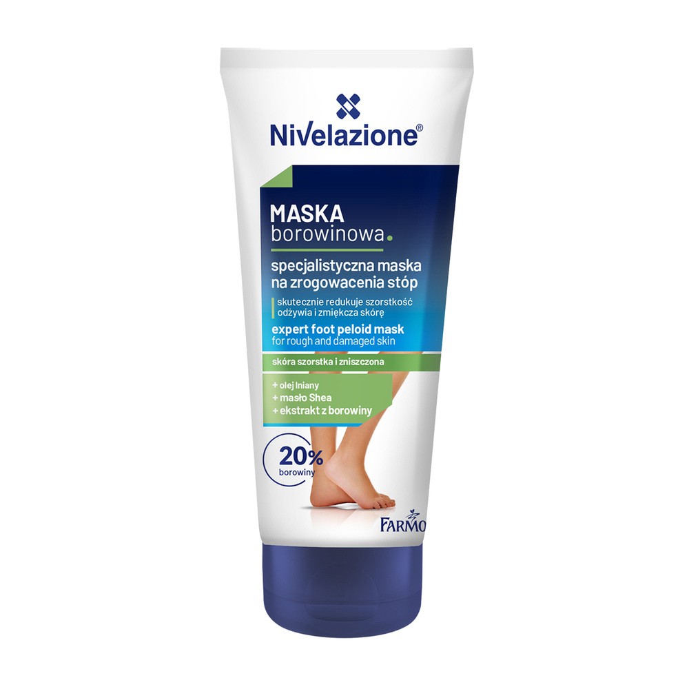 Farmona Nivelazione specjalistyczna maska borowinowa na zrogowacenia stóp 75ml