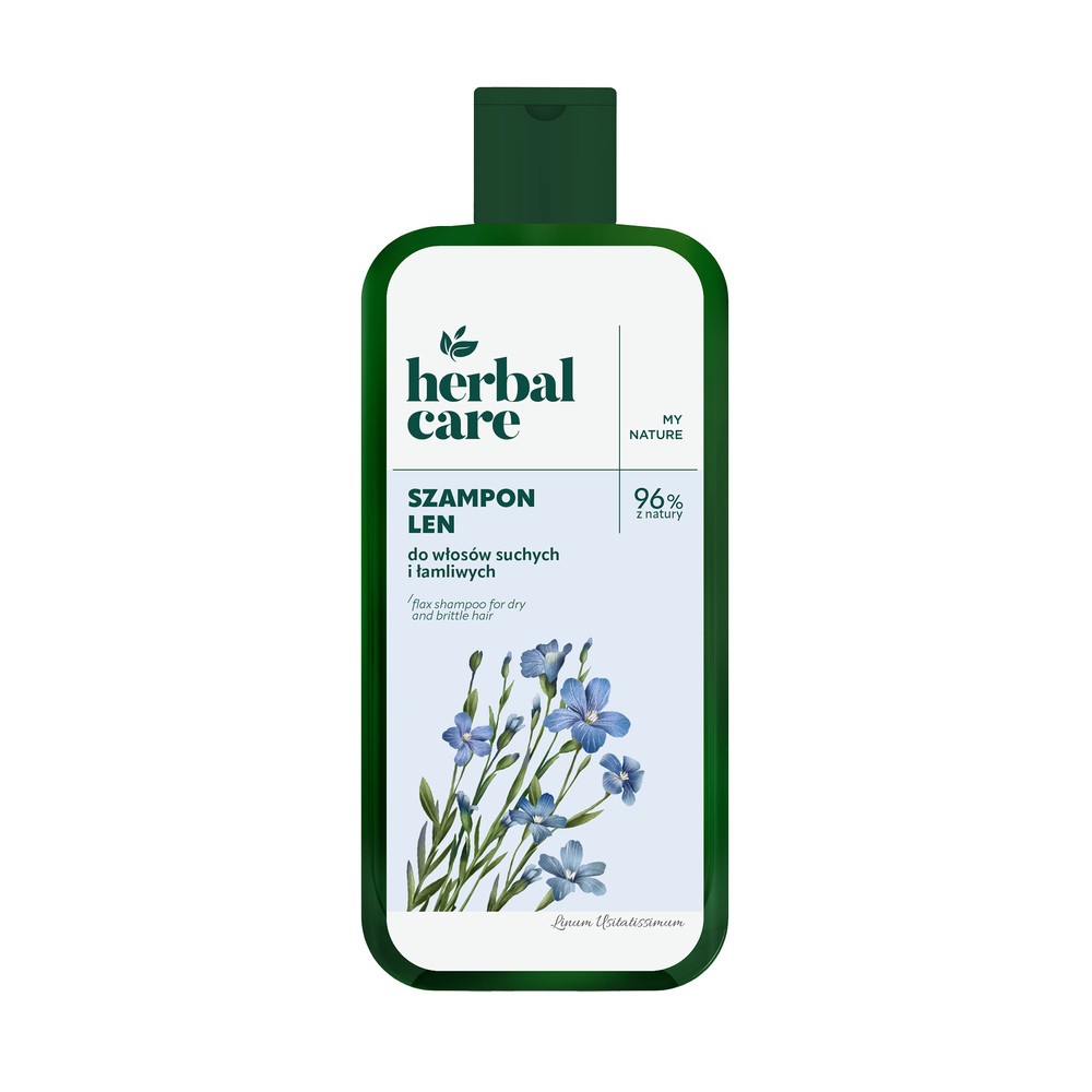 Herbal Care szampon do włosów suchych i łamliwych Len 330ml
