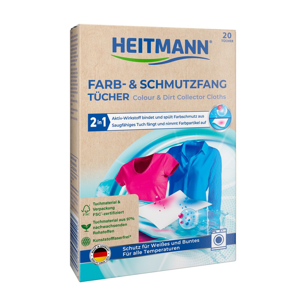 Heitmann Farb & Schmutz Fangtucher 20szt