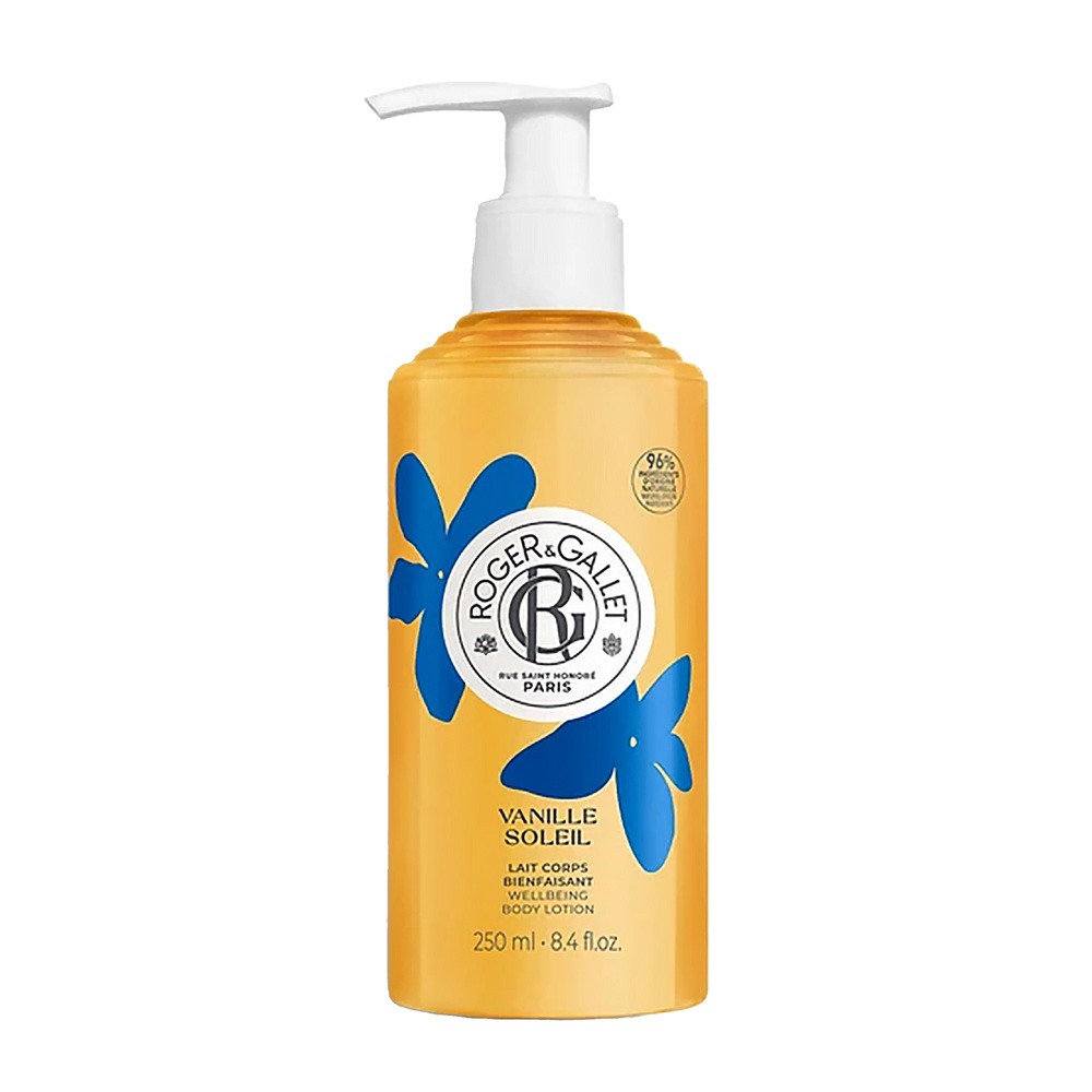 Roger & Gallet Vanilie Soleil, relaksująco - nawilżające mleczko do ciała, 250 ml