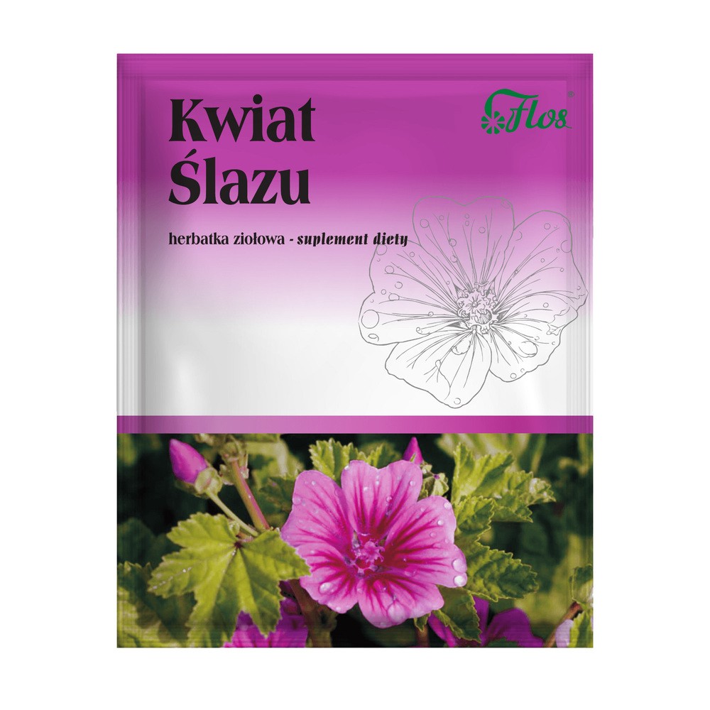Flos Kwiat ślazu, susz, 50 g