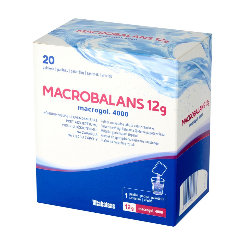 Vitabalans MacroBalans prosz.dosp.rozt.doust. 20sasz.