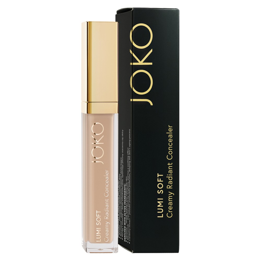 Joko Lumi Soft rozświetlający korektor o kremowej formule N02 Natural 6,5 ml
