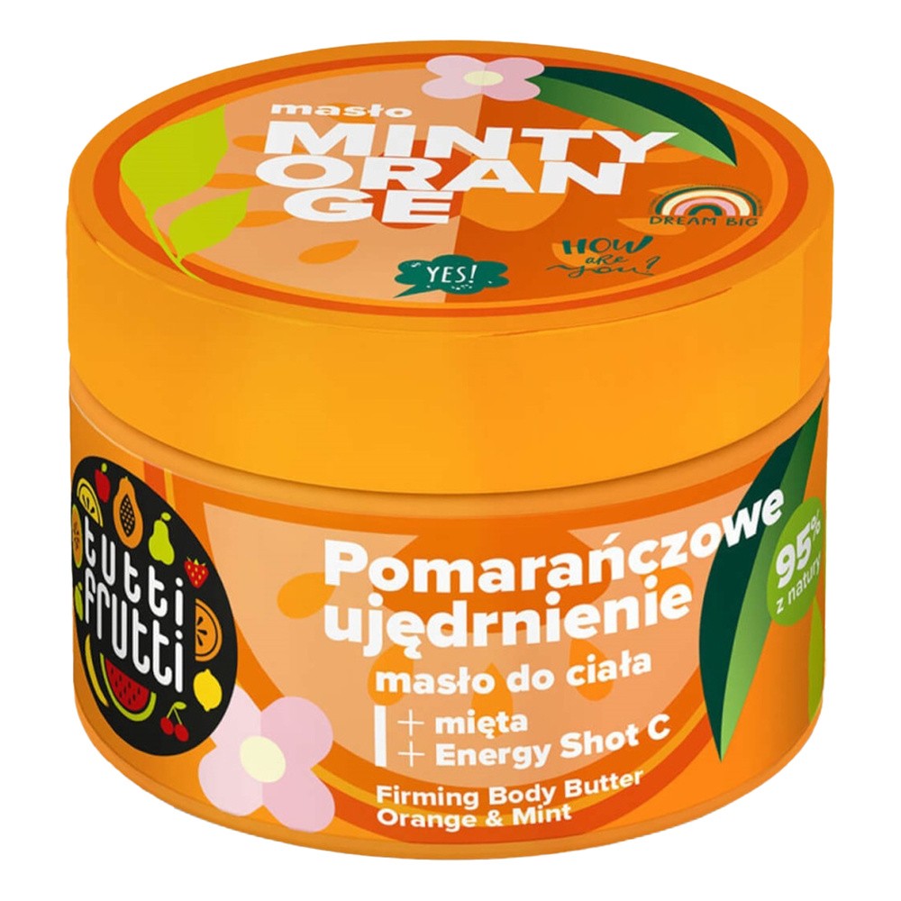 Farmona Tutti Frutti ujędrniające masło do ciała Pomarańcza i Mięta + Energy Shot C 200ml