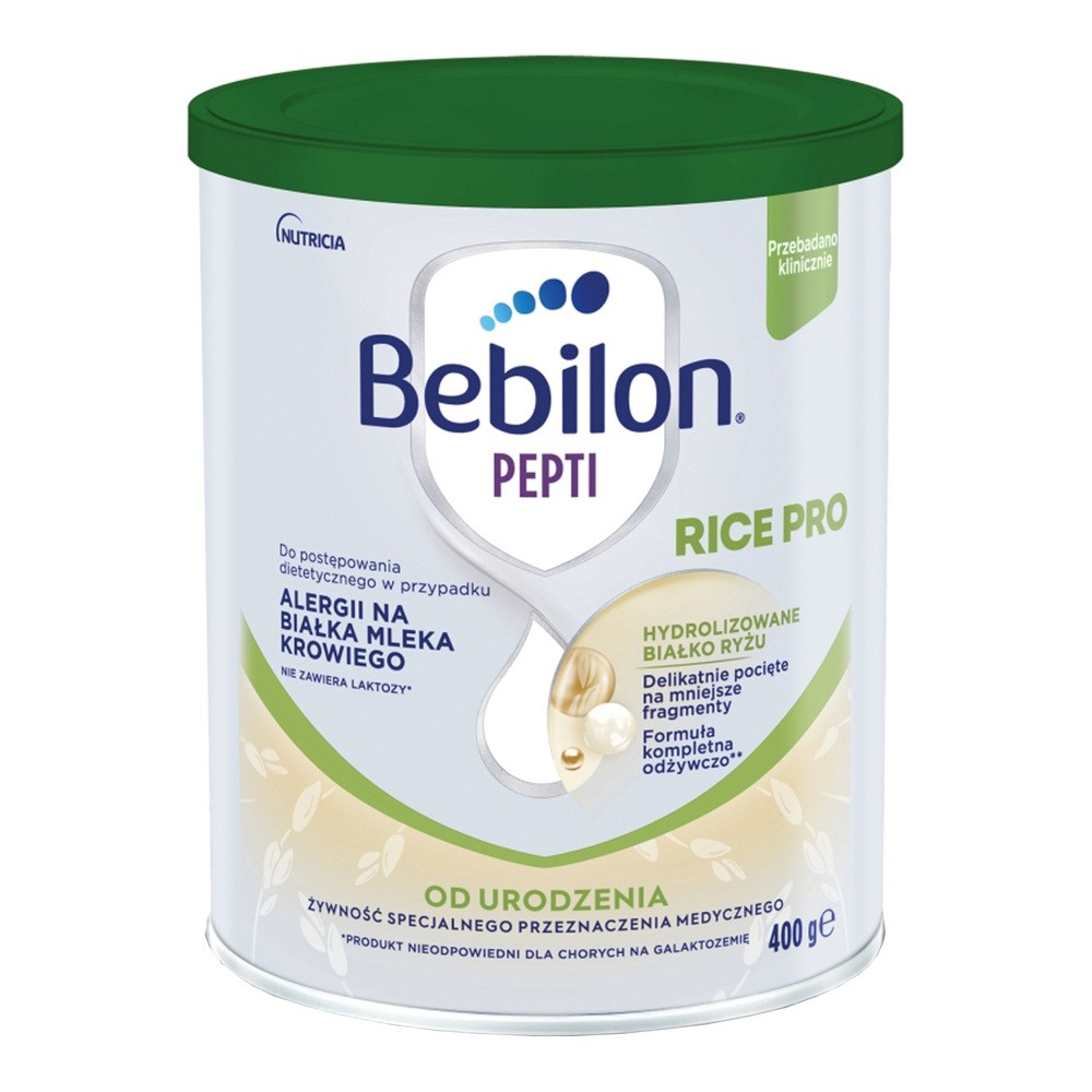 Bebilon Pepti Rice Pro od urodzenia, proszek, 400 g