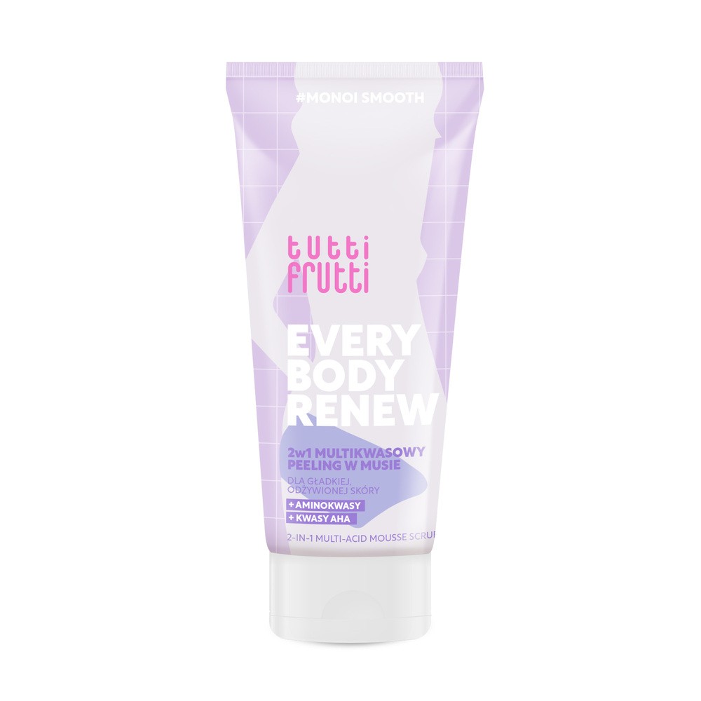 Farmona Tutti Frutti Everybody Renew 2w1 Multikwasowy Peeling w Musie 200ml