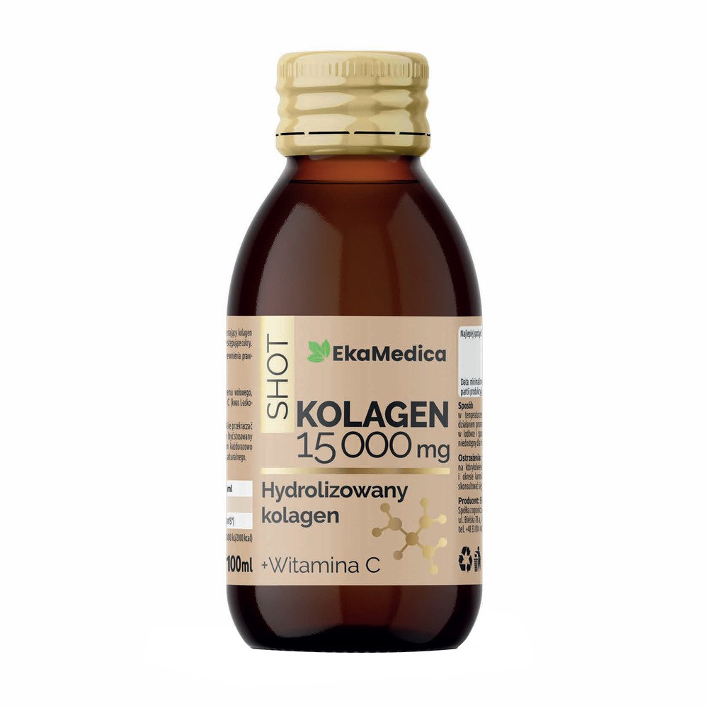 EkaMedica Shot Kolagen 15000 mg, 100 ml