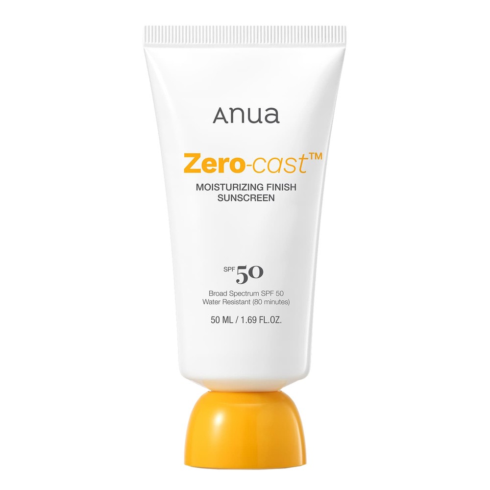 Anua Zero-Cast Nawilżający Krem do Twarzy z Filtrem SPF50 PA++++ 50ml