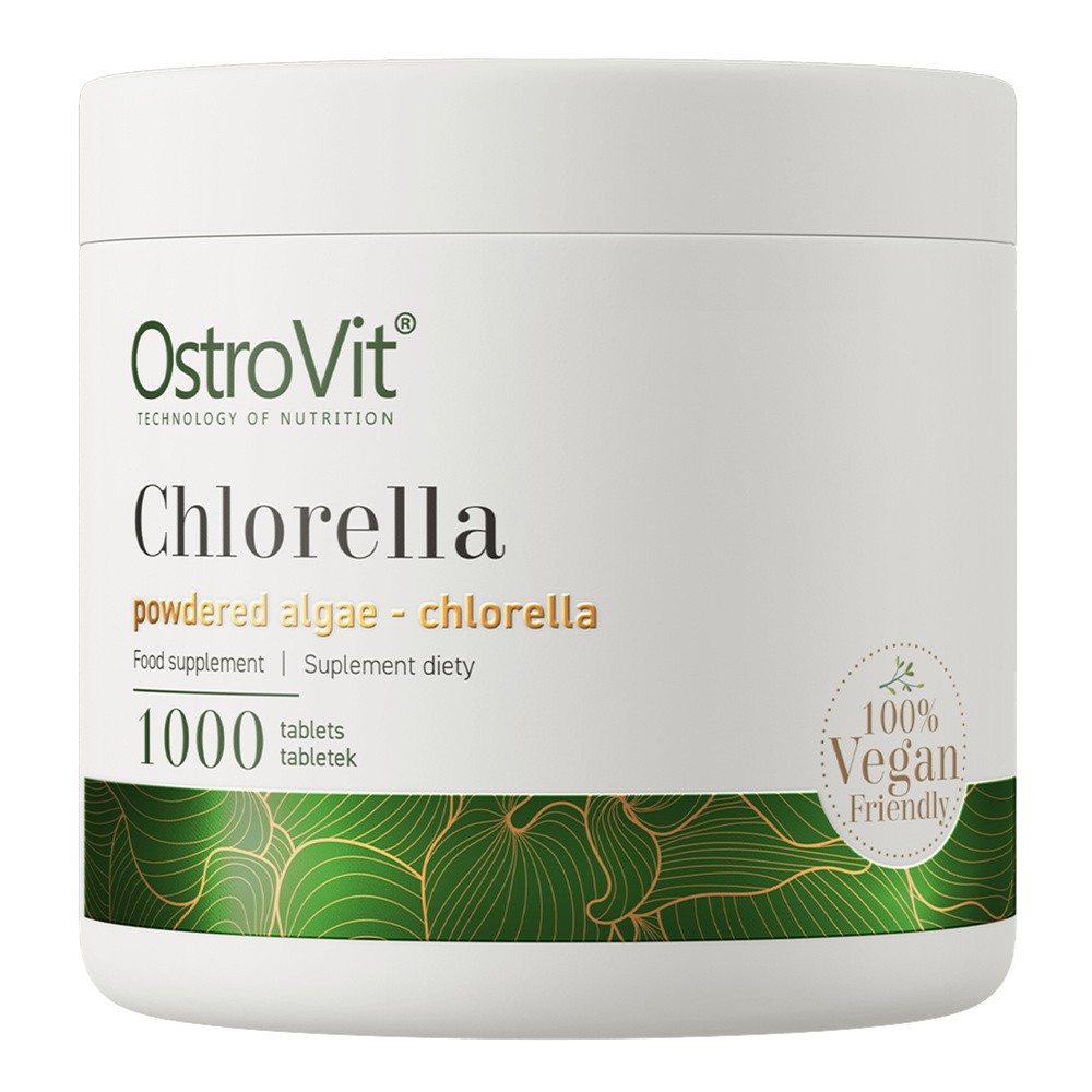 Ostrovit Chlorella 1000 tabs Naturalna Algi Detox