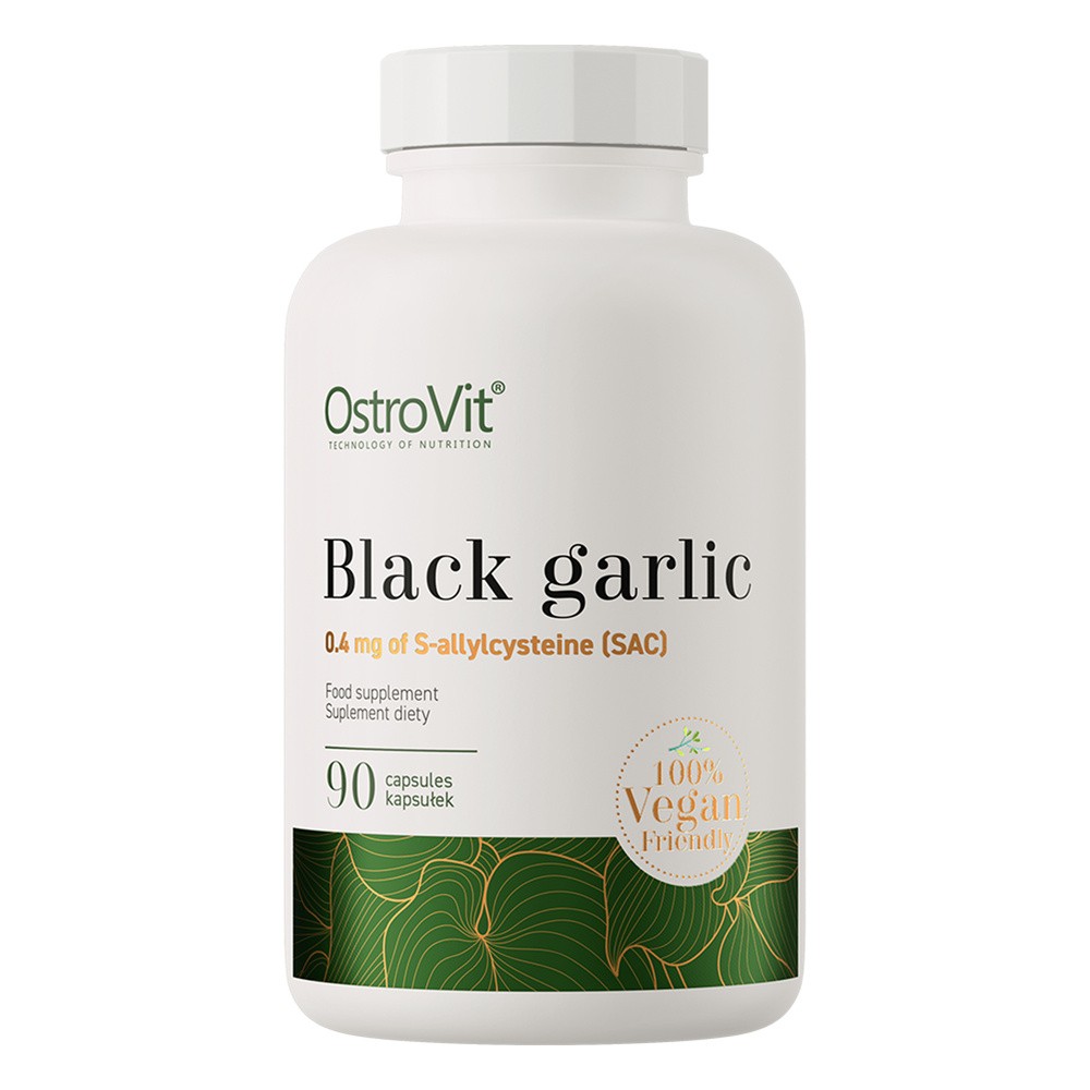 OstroVit Czosnek czarny - Black Garlic VEGE 90kaps