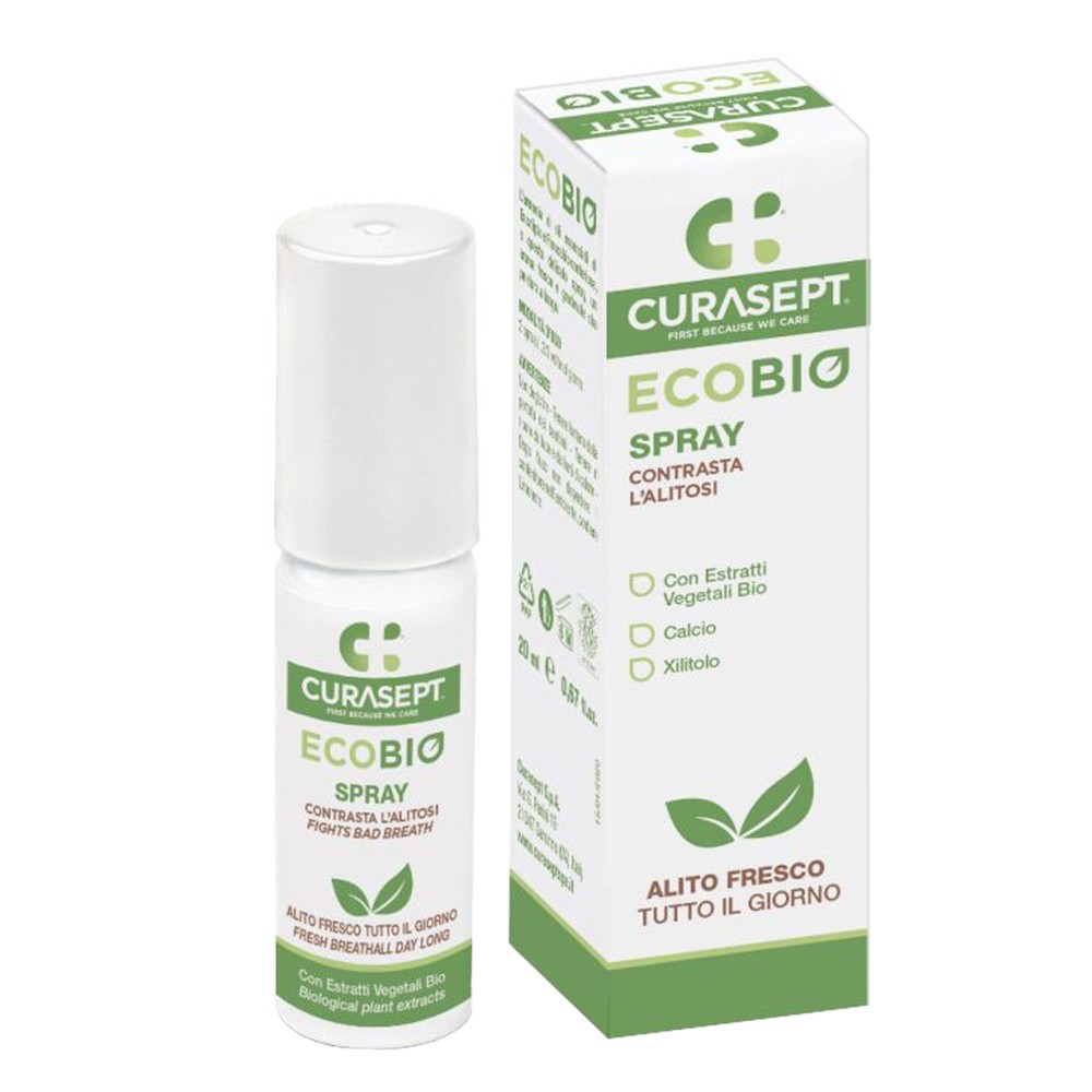 Curasept, Ecobio, Spray Na Nieświeży Oddech, 20 Ml