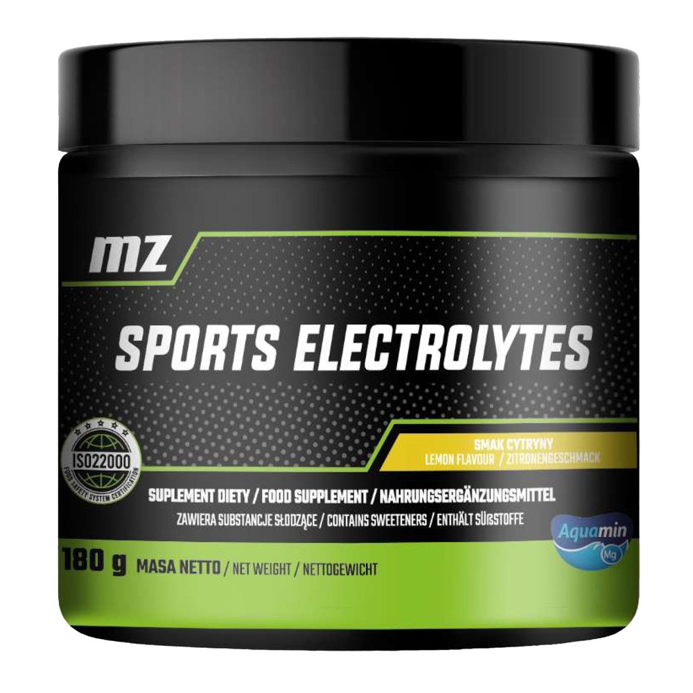 MZ Sports Electrolytes Lemon, 180 g