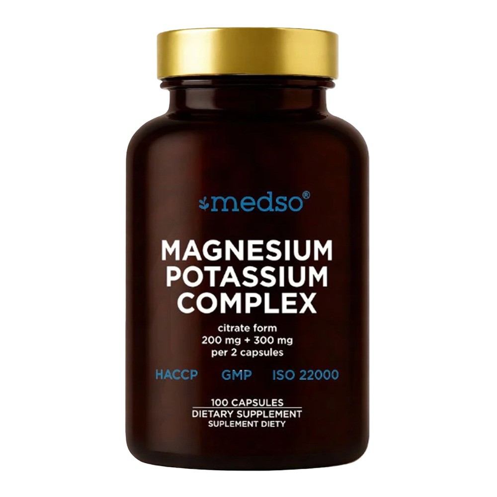 Medso Magnesium Potassium Complex, kapsułki twarde, 100 szt.