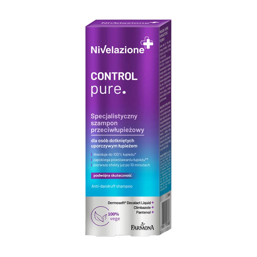 Nivelazione NIVELAZIONE Specjalistyczny szampon przeciwłupieżowy dla osób dotkniętych uporczywym łupieżem 100ml