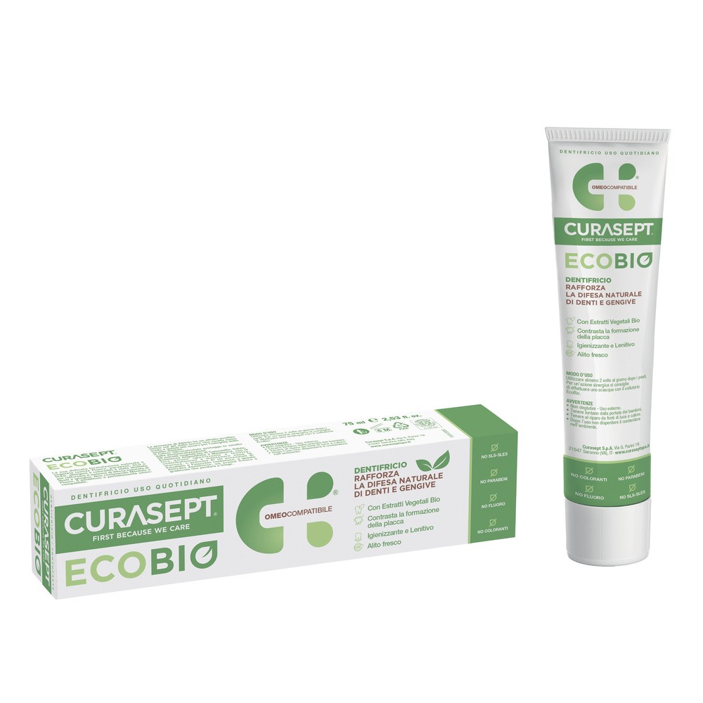 Curasept Curasept EcoBio pasta do zębów do codziennego stosowania 75 ml 7081054
