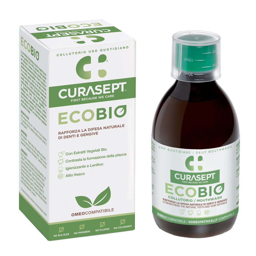 Curasept Ecobio, płyn do stos.w j.ustn., 300 ml