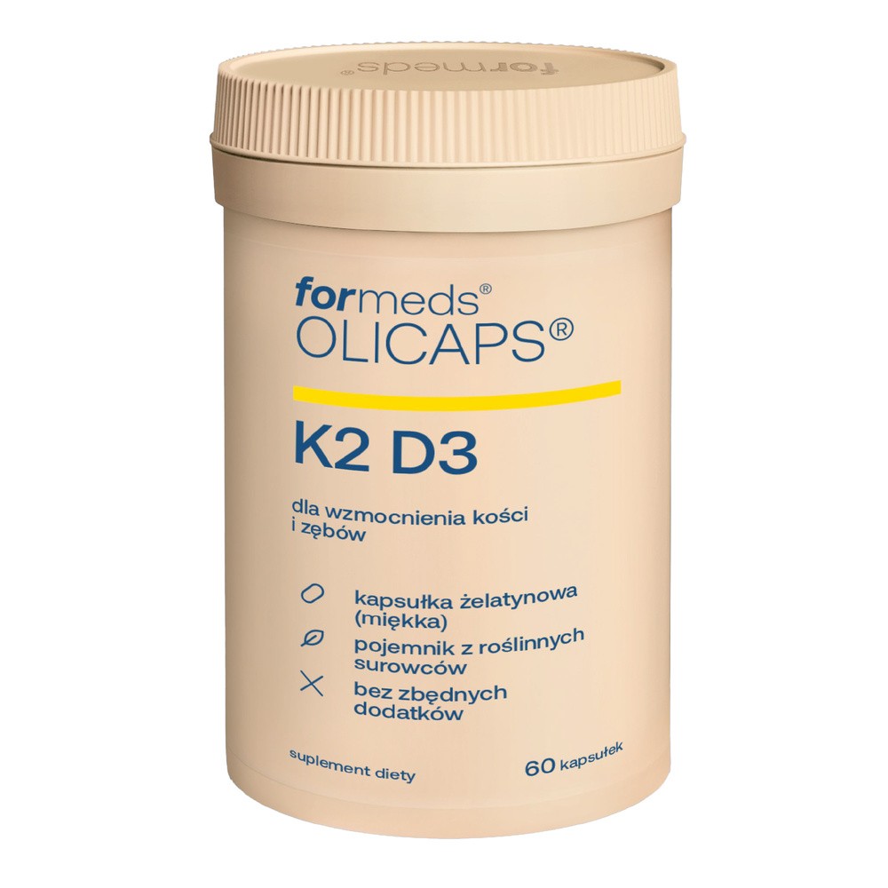 Formeds Olicaps K2 D3, kapsułki, 60 sztuk