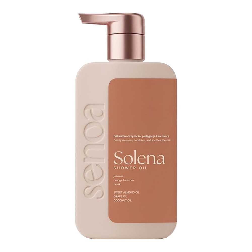 Senoa Solena Shower Oil, nawilżający olejek do mycia pod prysznic, 250 ml