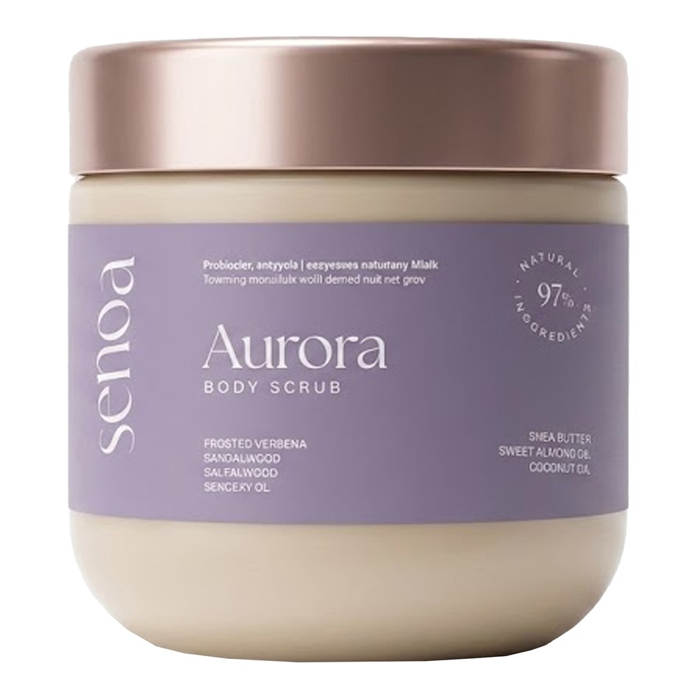 Senoa Aurora Body Scrub, peeling wygładzający do ciała, 300 g