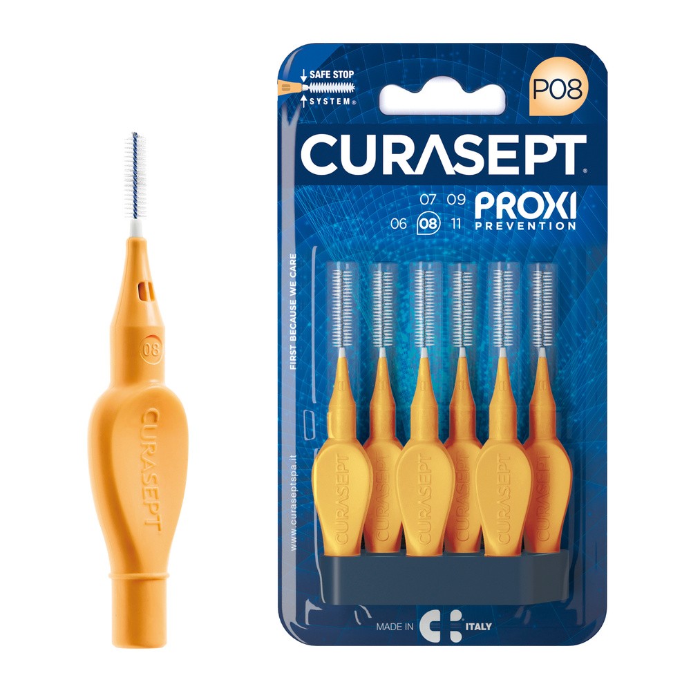 CURAPROX szczoteczki międzyzębowe CURASEPT szczoteczki międzyzębowe PROXI 6szt. - P08